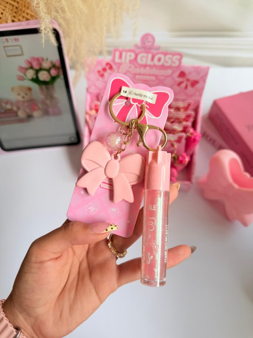 GLOSS LLAVERO PINK COQUETTE