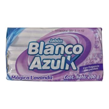 Imagen del producto  L. JABON BARRA BLANCO AZULK X 200 GR 