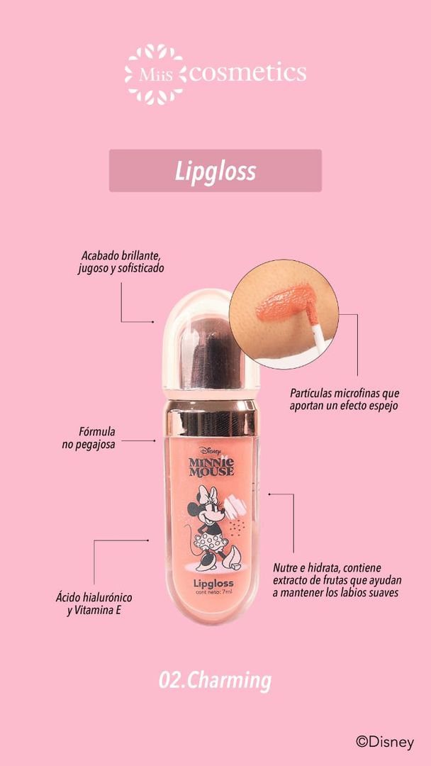 85- GLOSS MINNIE MOUSE CON TONO 