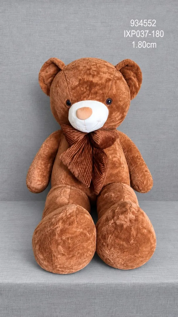 OSO PATAS LARGAS CON MOÑO 1.80 CM