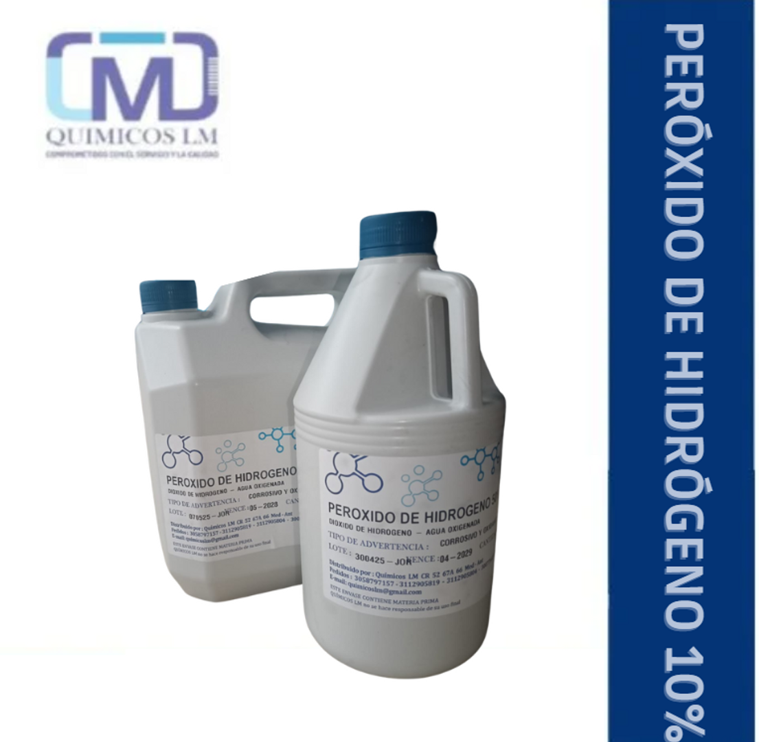 PEROXIDO DE HIDRÓGENO SLN 10% 