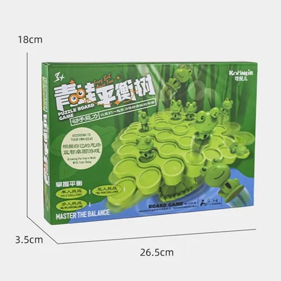 JUEGO DE EQUILIBRIO RANAS