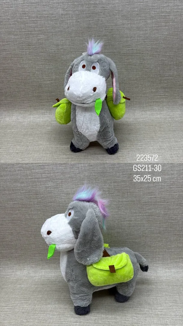 BURRO CON ACCESORIOS 35X25 CM