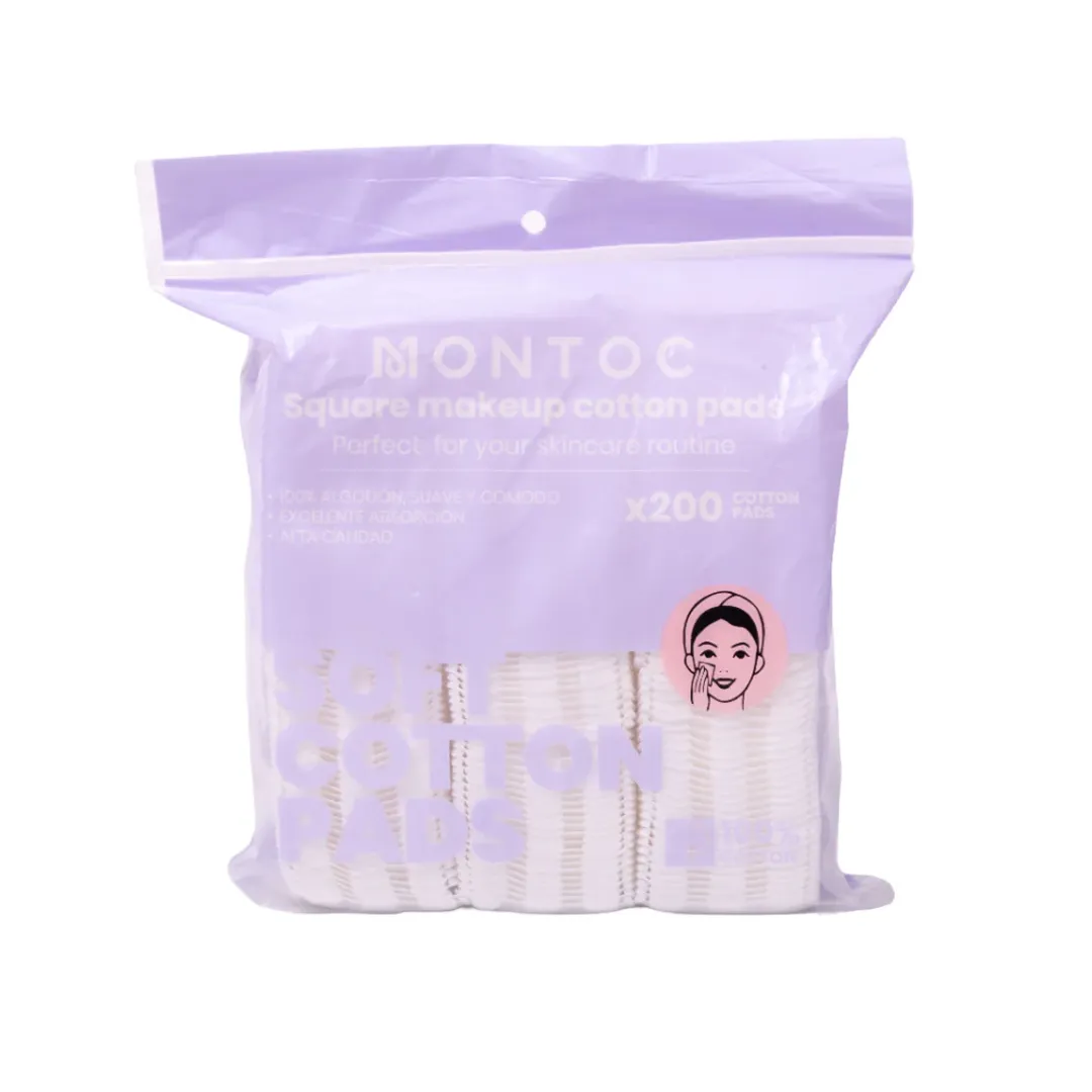 SOFT COTTON PADS X200 MONTOC