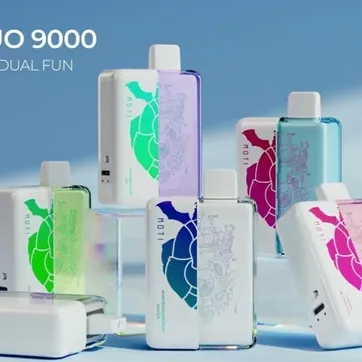 VAPEADOR MOTI DUO 9,000 PUFFS - imagen 1