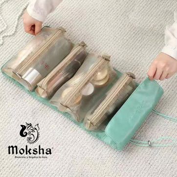 Cosmetiquera 4 en 1 Tipo Tela - imagen 1