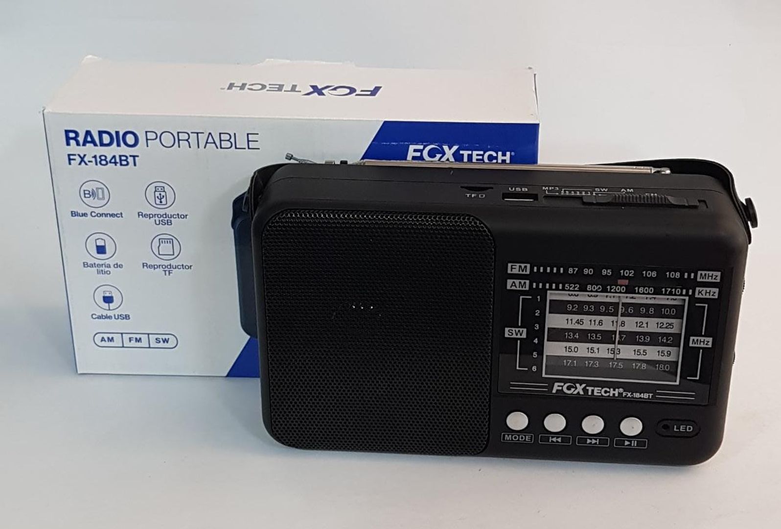 RADIO PORTABLE AM/FM/USD/DS
