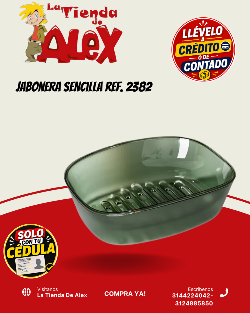 Jabonera Sencilla Ref. 2382