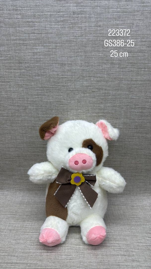 CERDITO CON MOÑO 25 CM