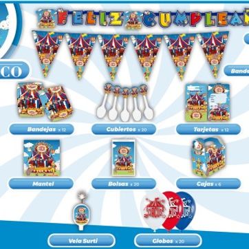 Imagen del producto DECORACIÓN CIRCO