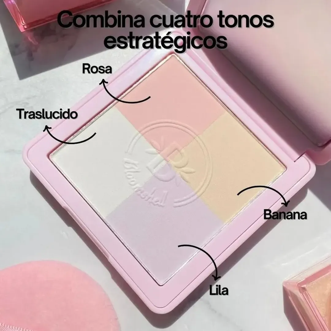 POLVO COMPACTO BLOOM FUSION BLOOMSHELL
