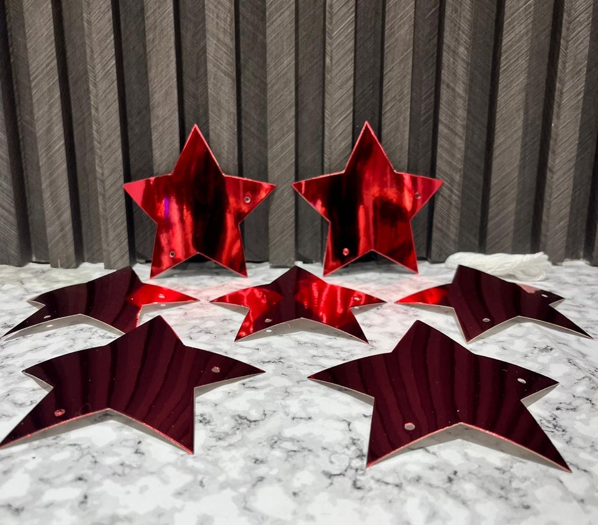 ESTRELLA EN TIRA X16 UNIDADES