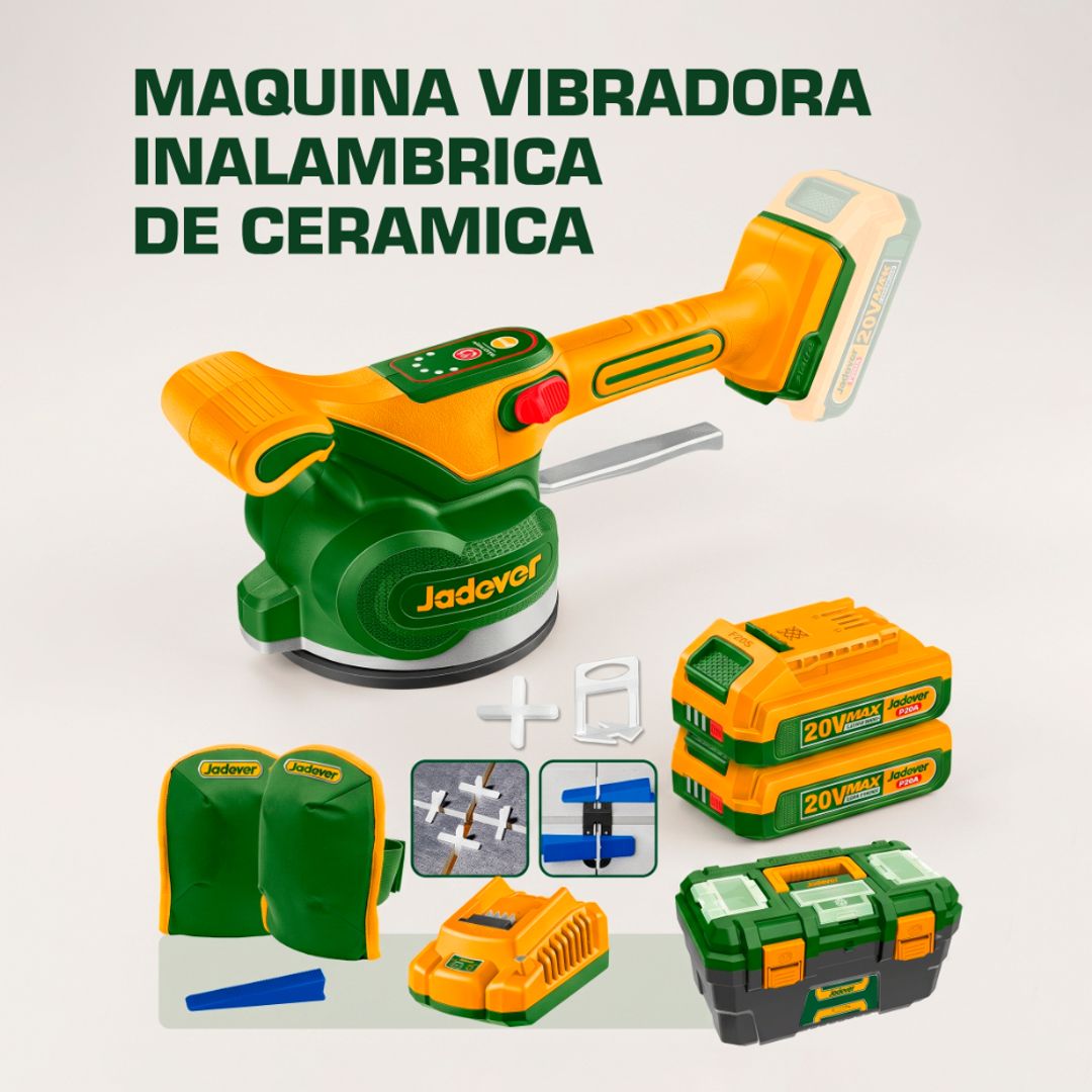 MAQUINA VIBRADORA INALAMBRICA DE CERAMICA 20V