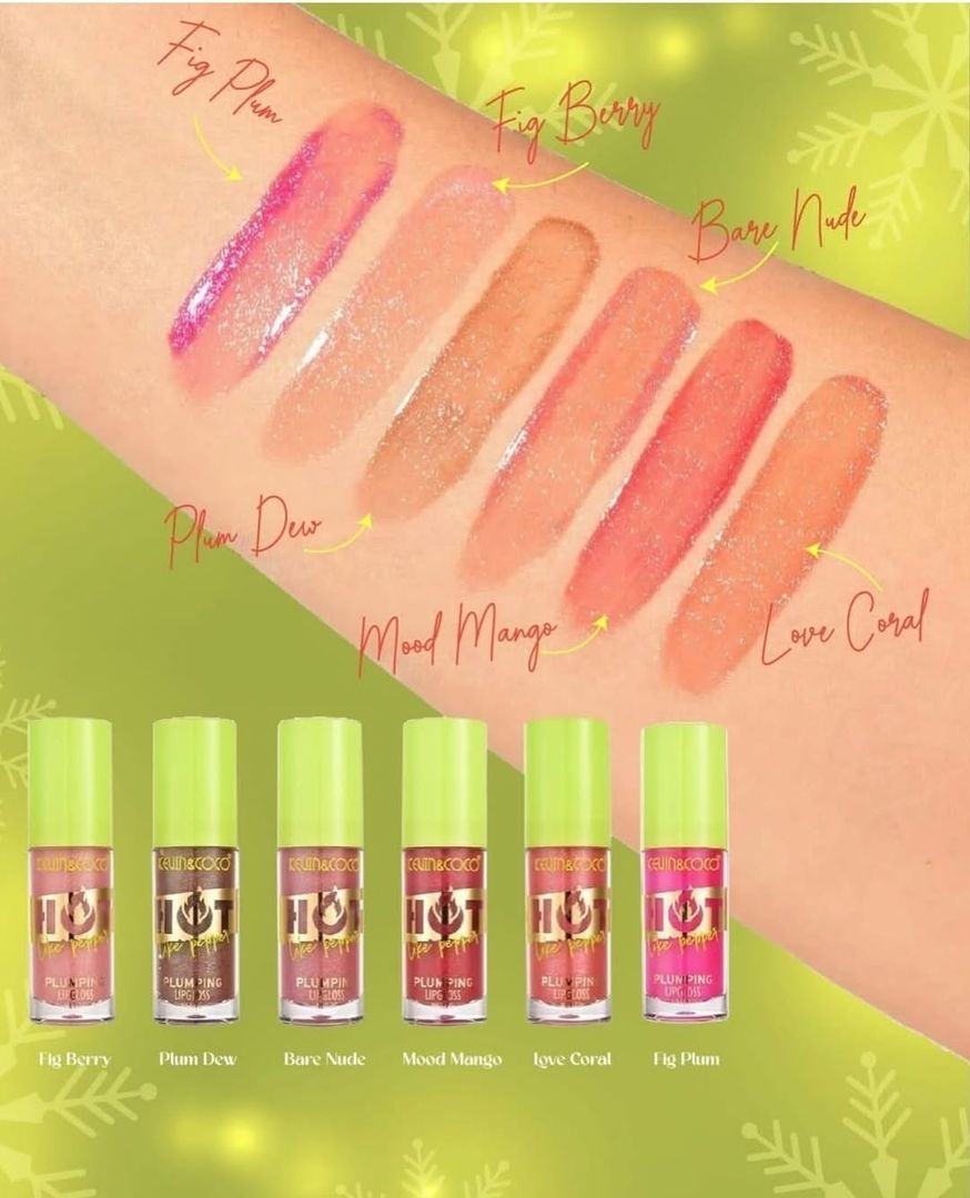 102- GLOSS HOT LIKE PEPPER PLUMPING