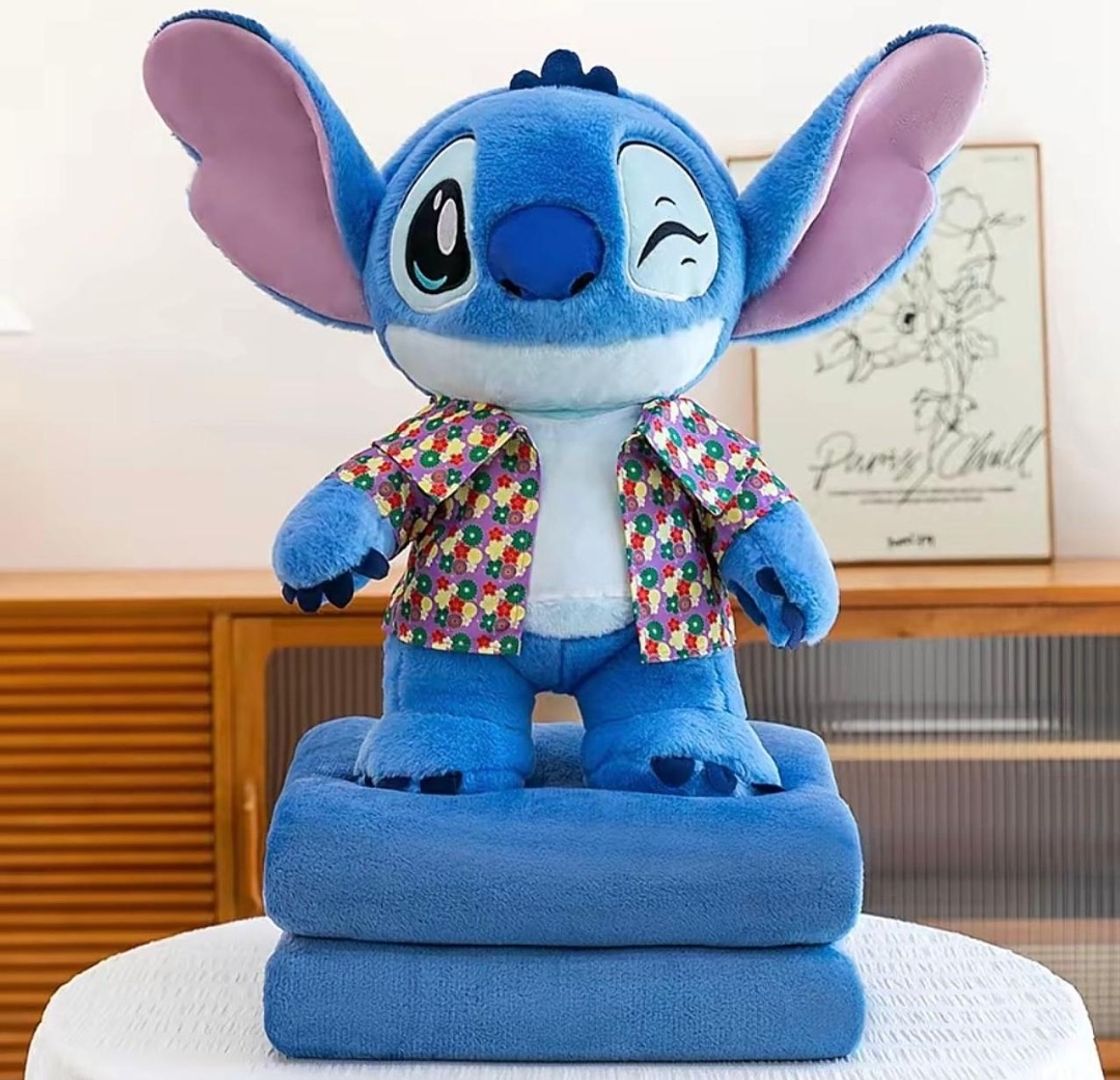 Peluche con cobija Stitch 