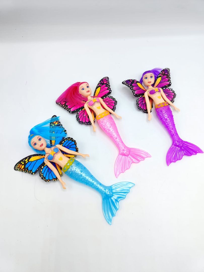 barbie sirena con alas 