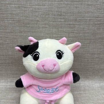 Imagen del producto VACA CON CAMISA ROSA 23 CM