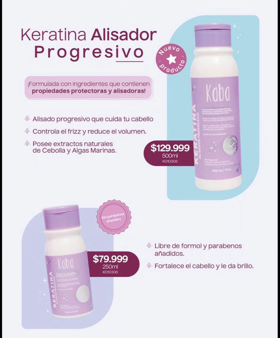 Keratina alisador progresivo 