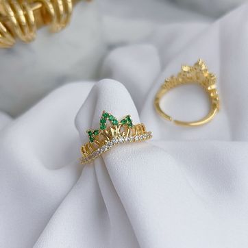 Imagen del producto ANILLO CORONA VERDE