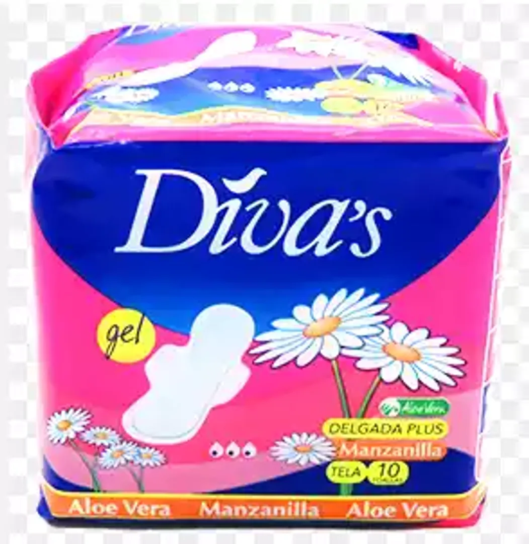 TOALLAS DIVAS*10 DELGADA PLUS