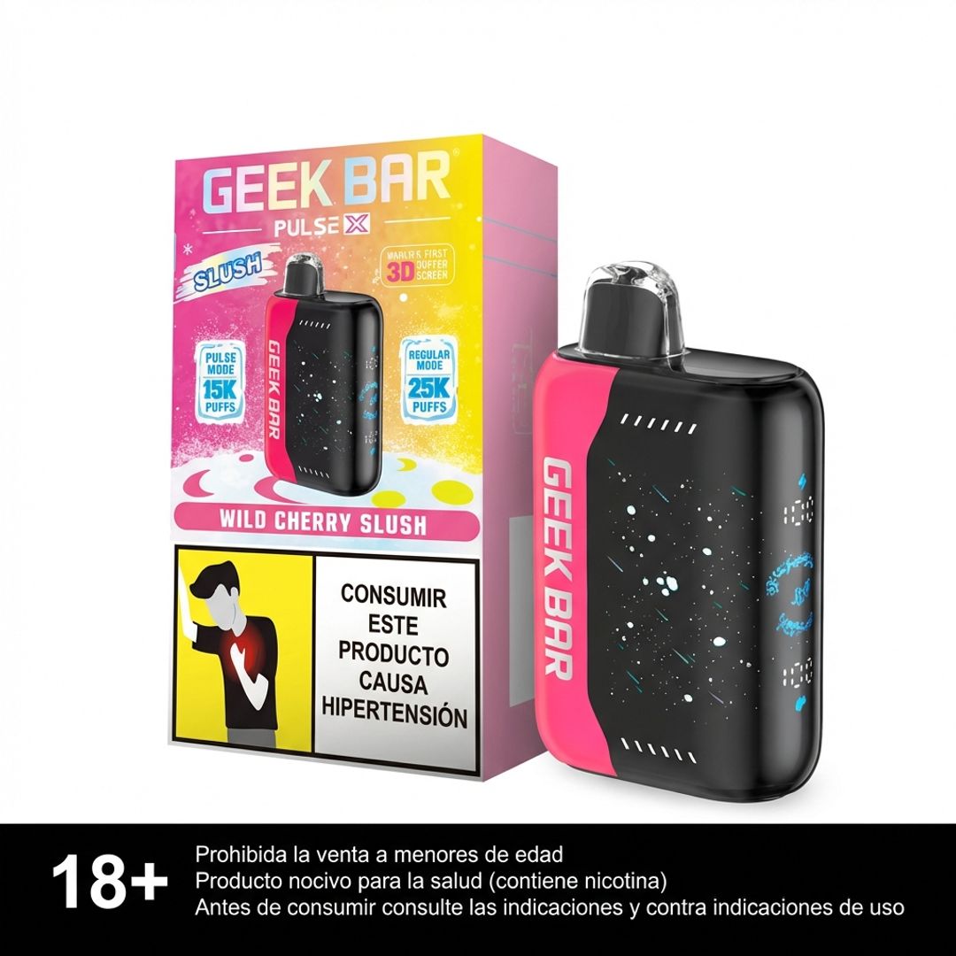 Geek Bar Pulse X Wild Cherry Slush 25.000 Puffs