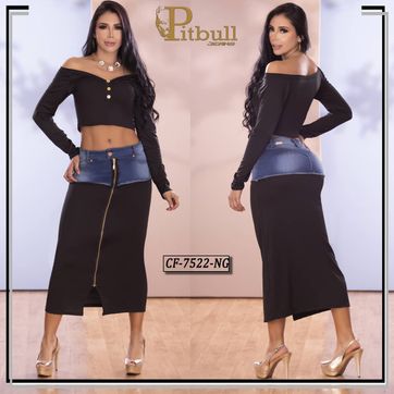 Conjunto Vaquero Falda - CF7522 - imagen 1