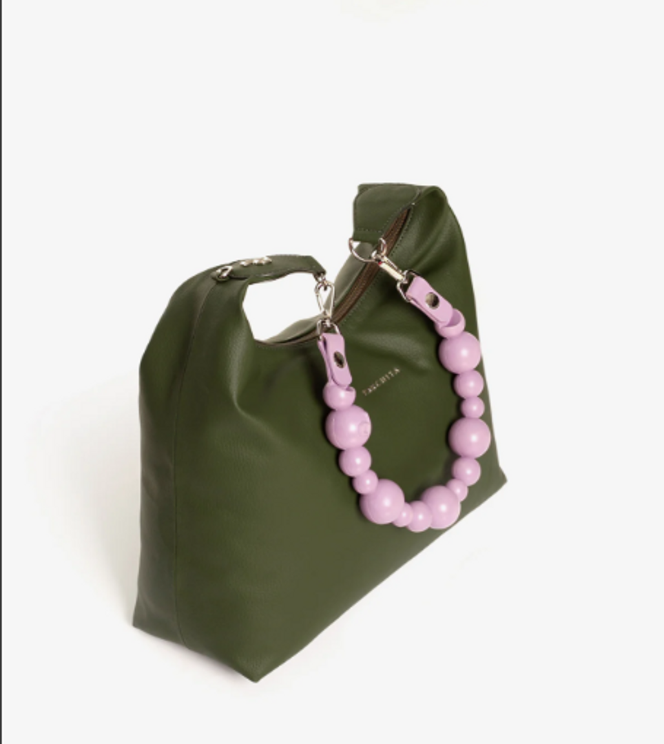 BOLSO SHOPPING LOLA VERDE OSCURO