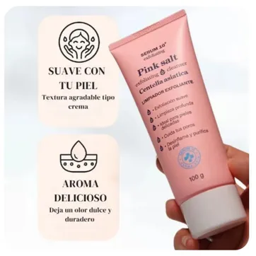 Serum 10 Pink Salt, Exfoliante Centella Asiática - imagen 1