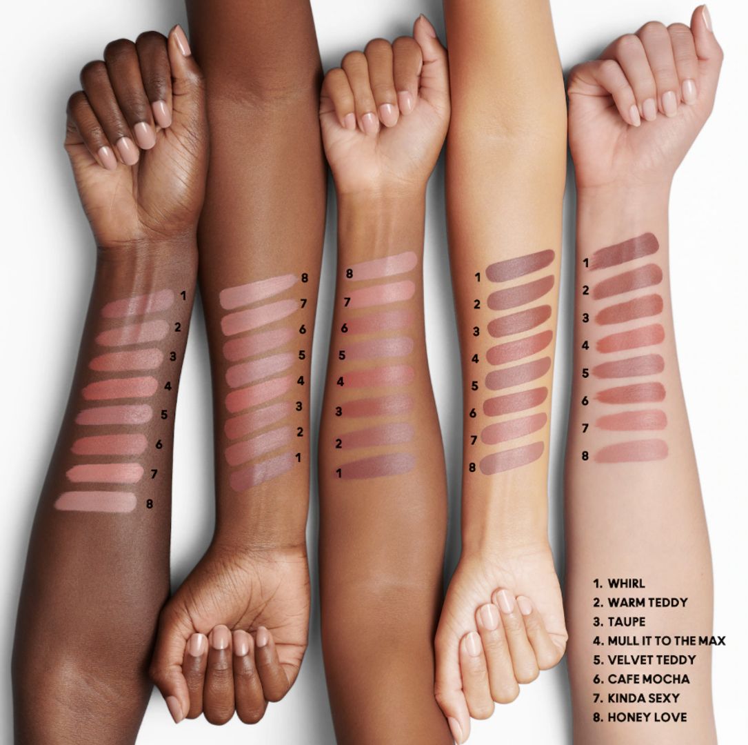 MAC LIP COMBO MACXIMAL MATTE VELVET TEDDY/TAUPE