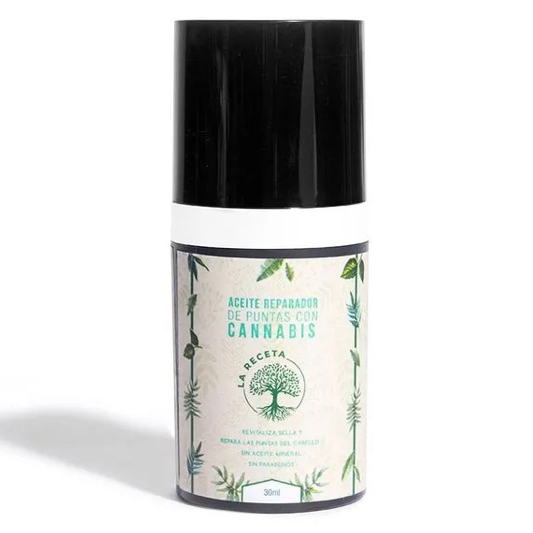 ACEITE REPARADOR DE PUNTAS CON CANNABIS LA RECETA
