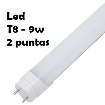 Imagen del producto TUBO LED T8-9W 2 PTAS LN 60CM 