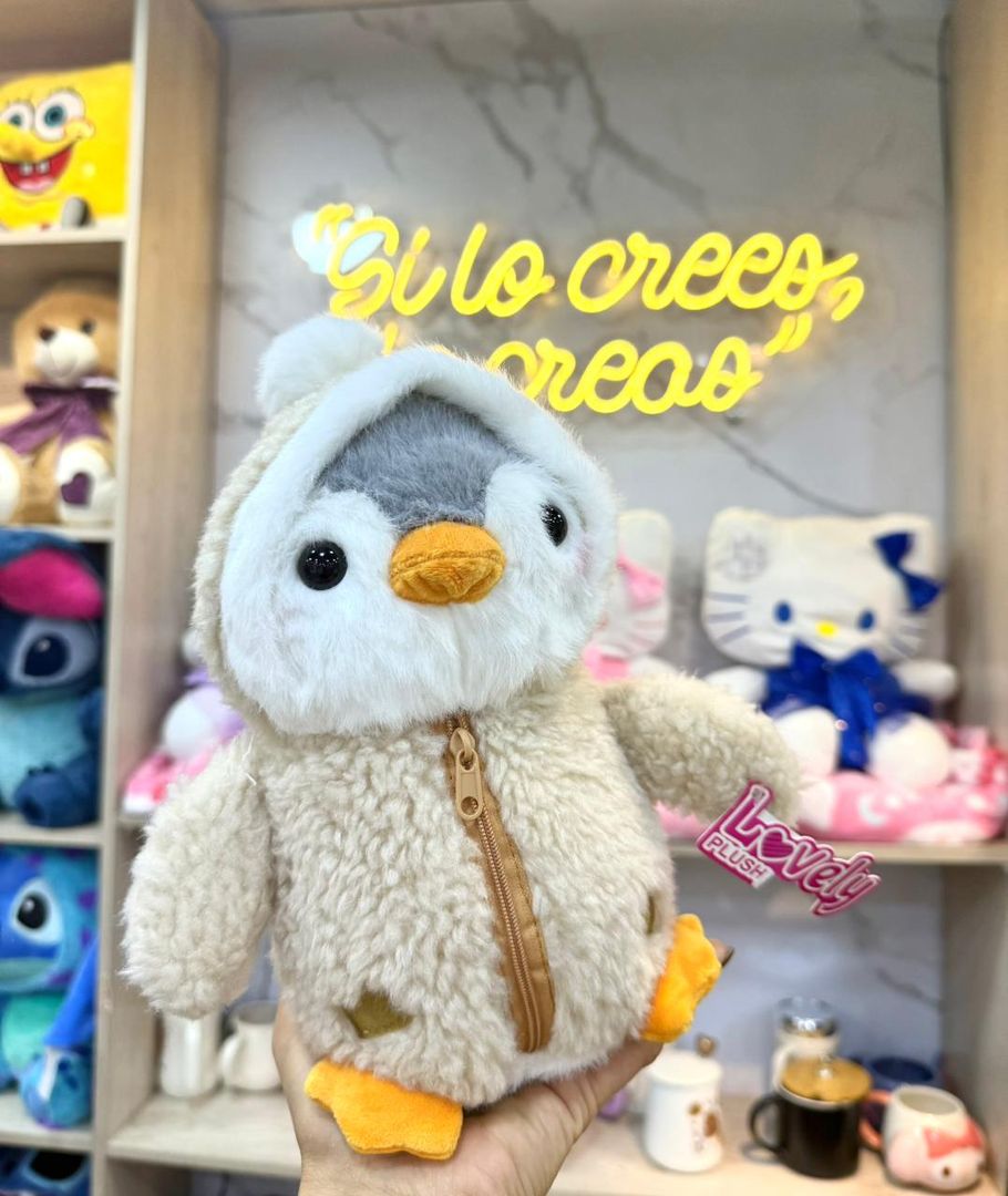 PINGUINO CREMALLERA 22cm