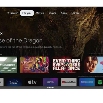 smart tv Caixun 43 Pulgadas Led Fhd Smart Tv Google C43vafg - imagen 1