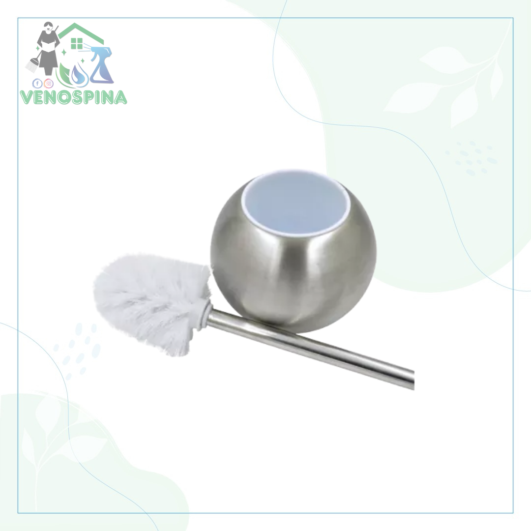 ESCUBILLON DE BAÑO ACERO 