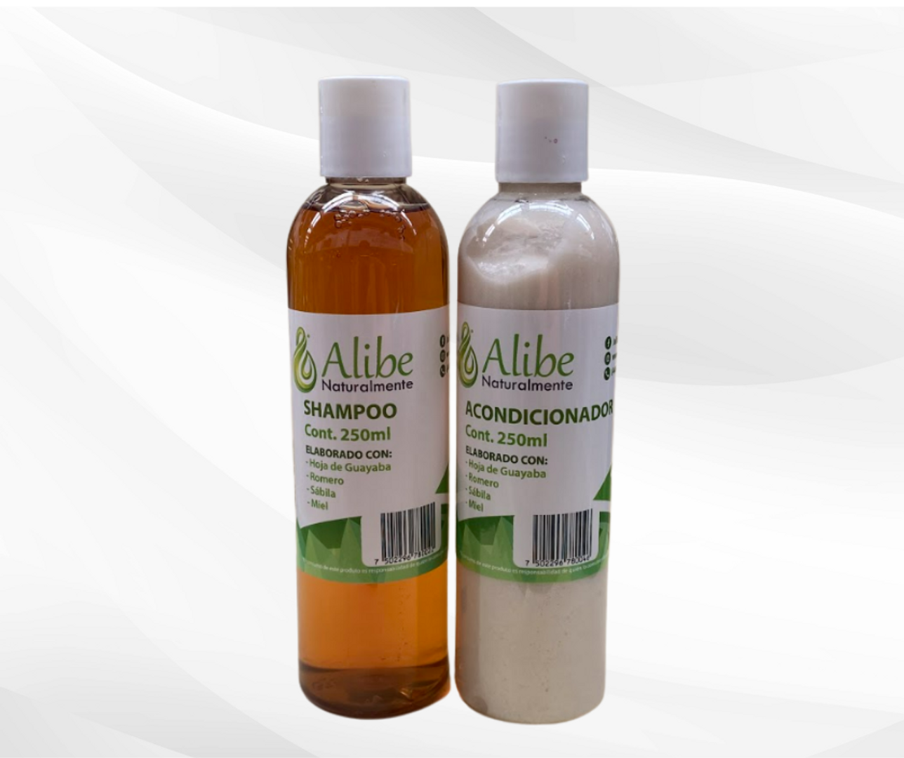 KIT DE SHAMPOO Y ACONDICIONADOR ALIBE 