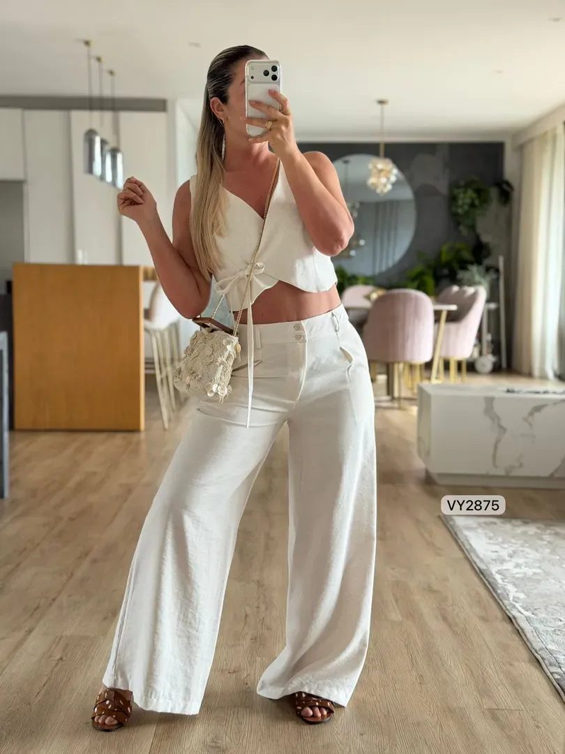 Conjunto chaleco + pantalón