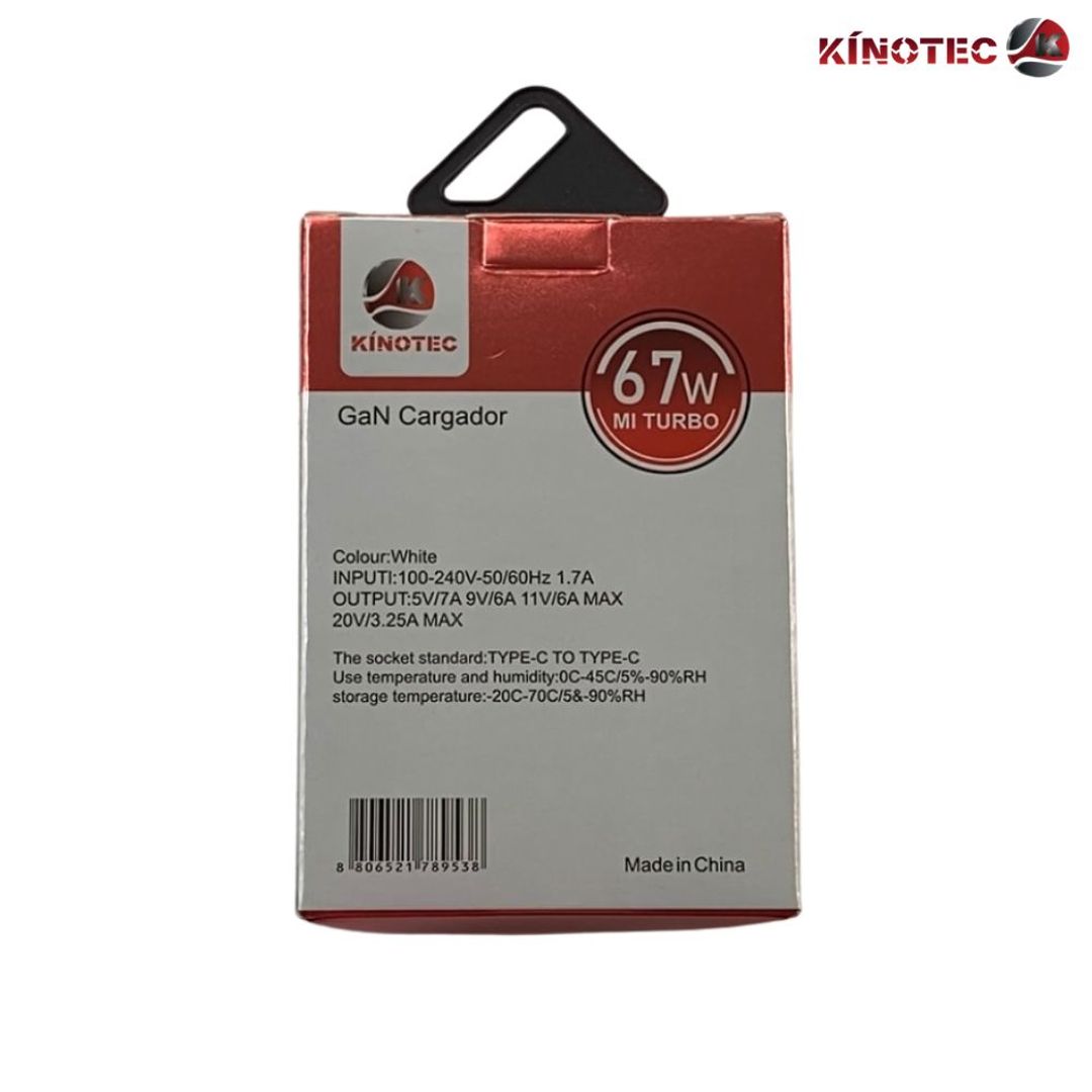 Cargador Kinotec KN-78 TC-TC 