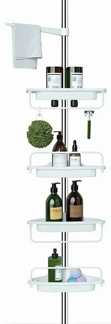 ORGANIZADOR ESQUINERO BAÑO ESTANTE DUCHA