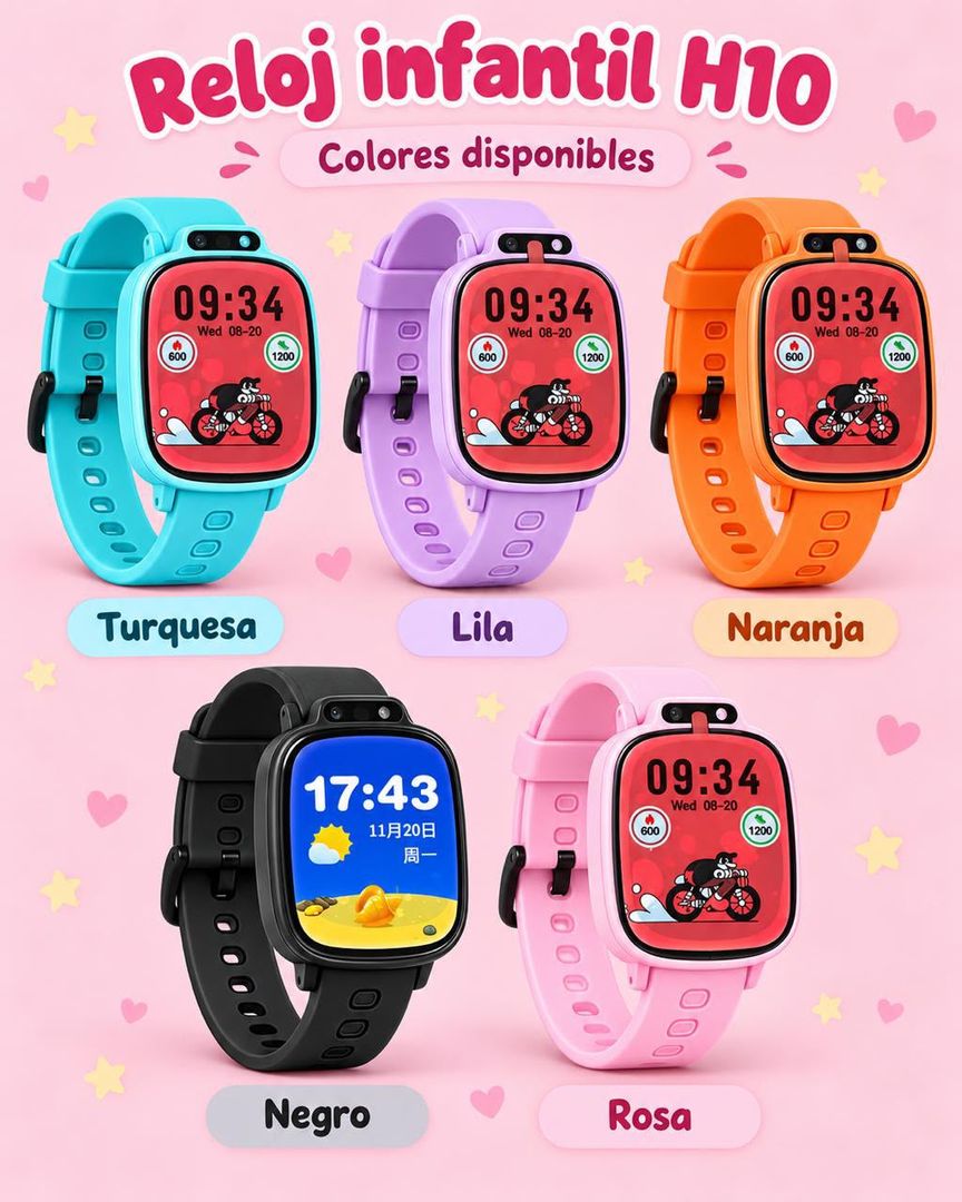 Reloj inteligente infantil 