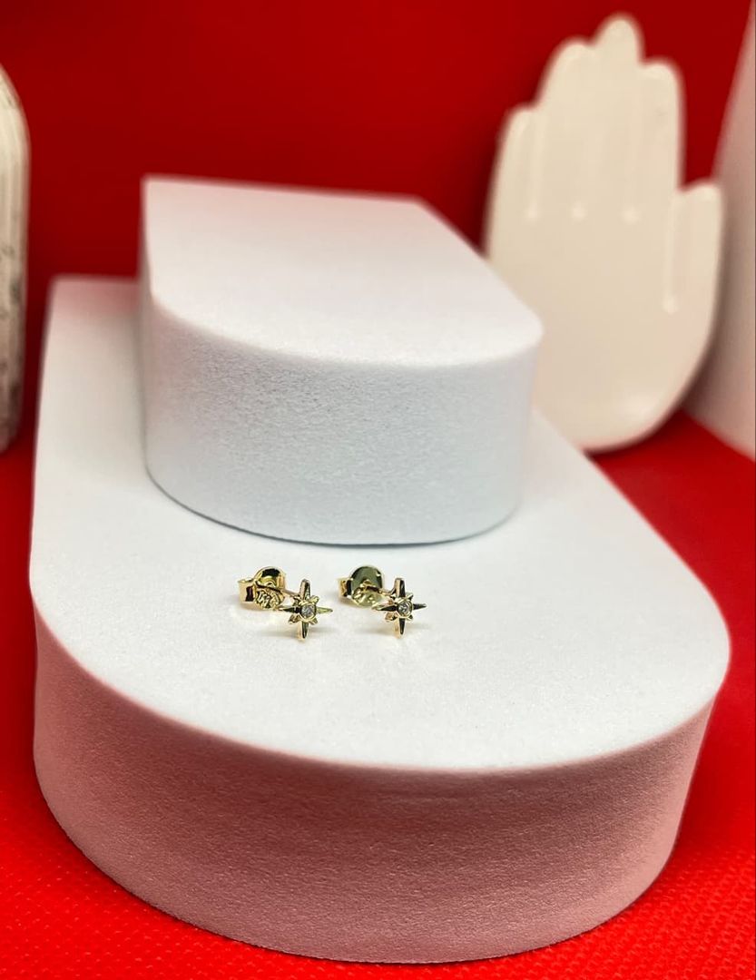 Topos estrella 5mm cristal