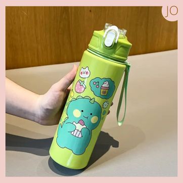 Imagen del producto Termo de 750ml con Diseño de Dinosaurio Adorable 