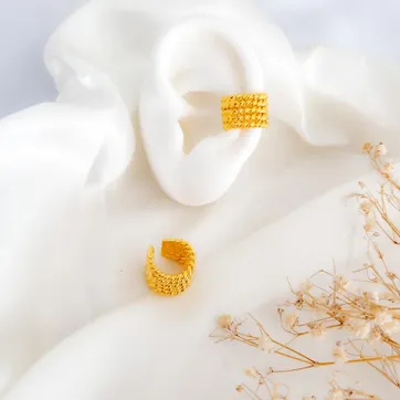 Imagen del producto EARCUFF CINCO LÍNEAS ENTORCHADO - ITIEL