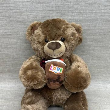 Imagen del producto OSO CON VASO LOVE 45 CM