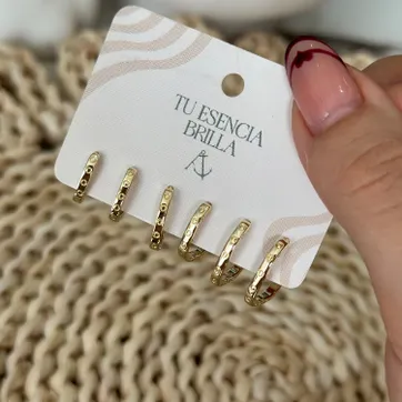 Imagen del producto Candonga set cartier delgada 