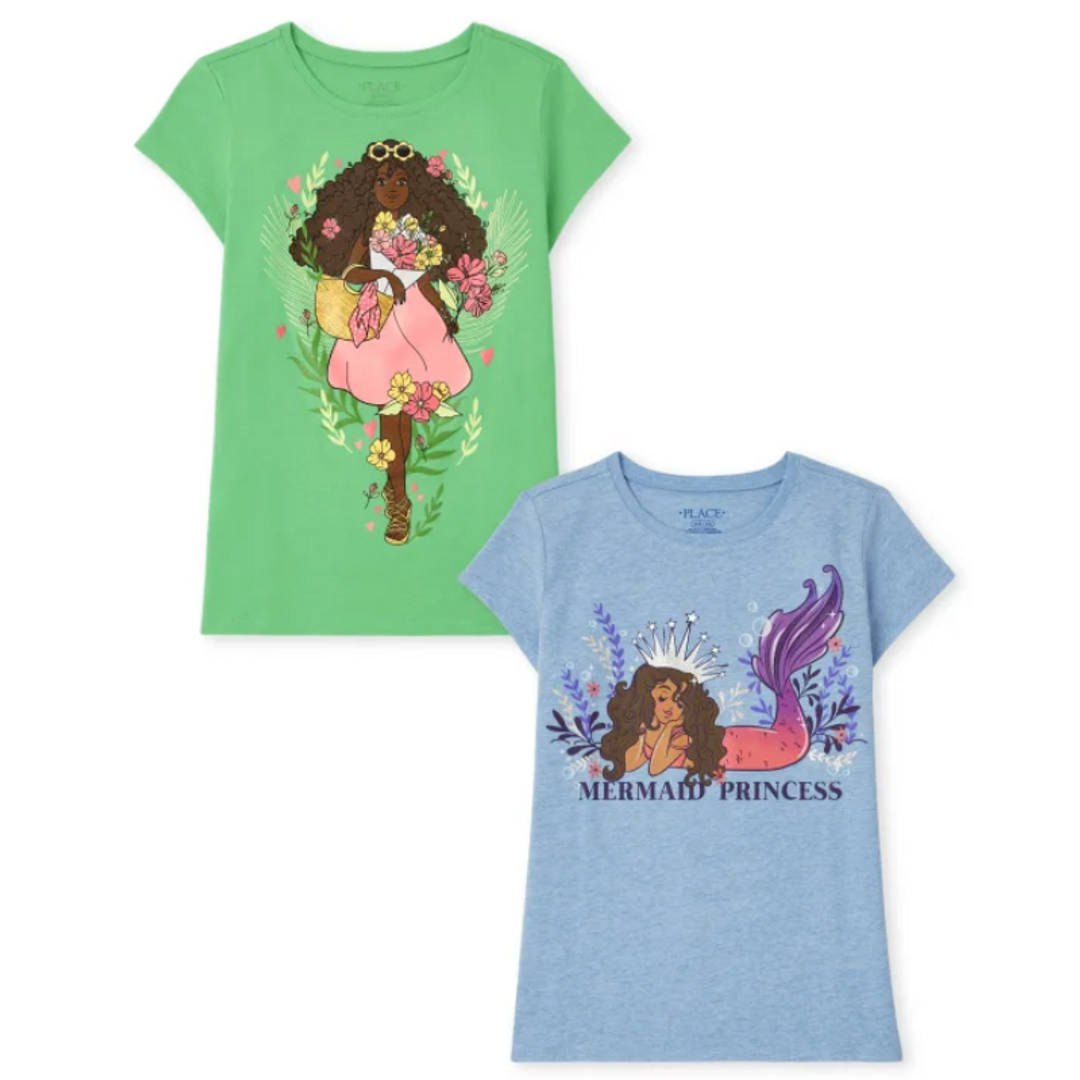 10/12 Set 2 Camisetas CHILDRENS PLACE