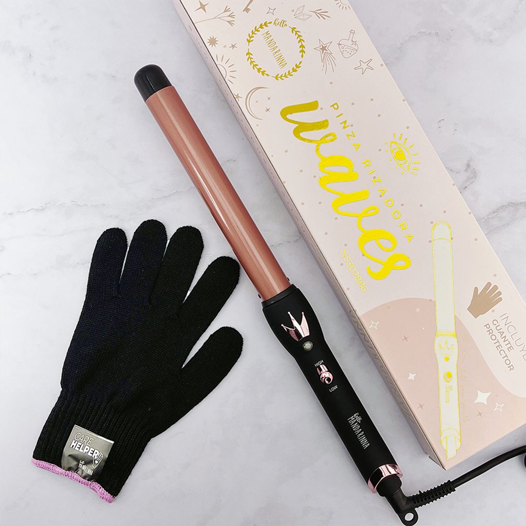 pinza rizadora mandarina 