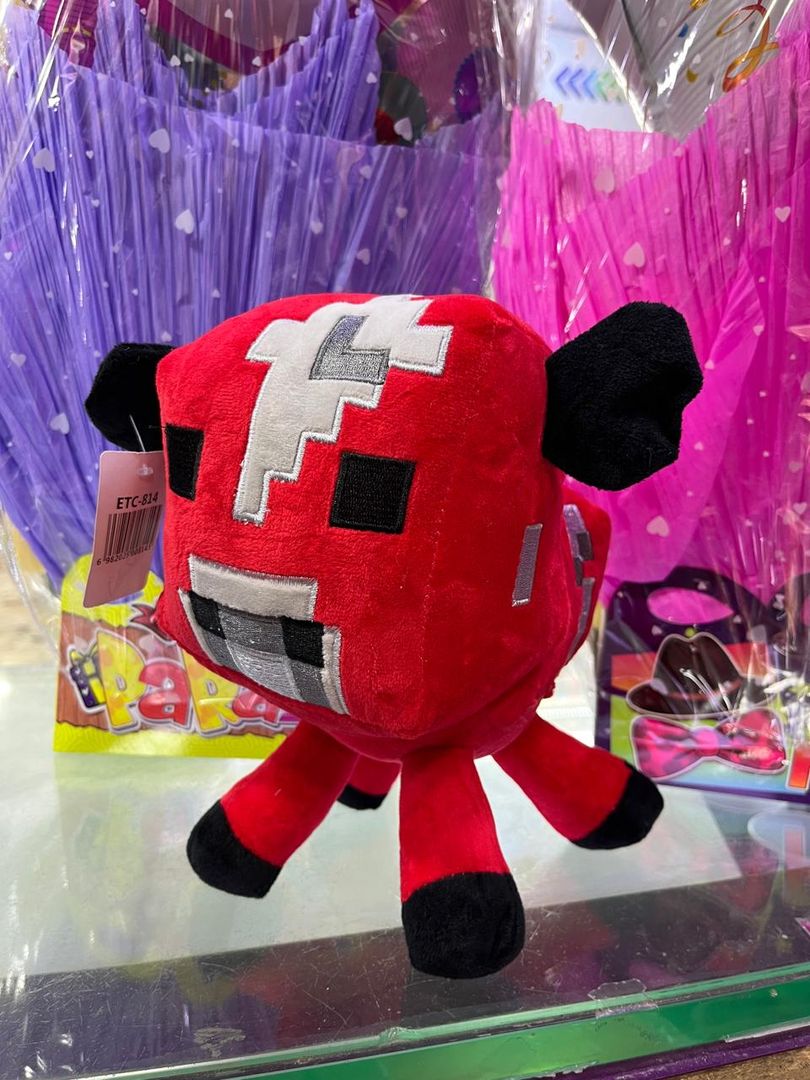 MINECRAFT ROJO 23CM