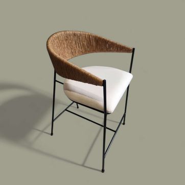 Imagen del producto Silla Ágata tapizada