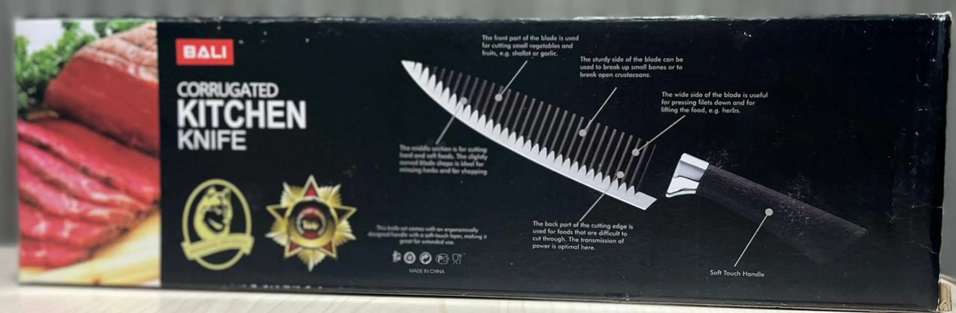 JUEGO SET CUCHILLOS LUJO 6 PIEZAS CON PELADOR