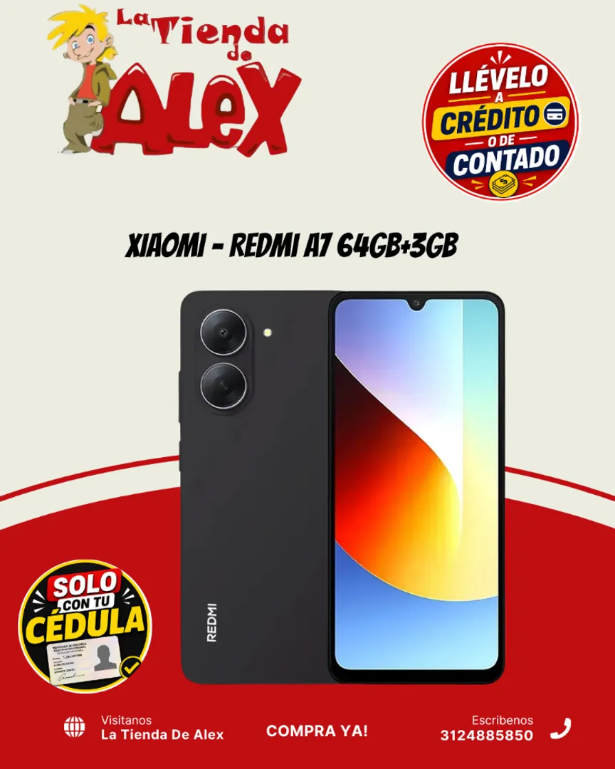 XIAOMI - Redmi A7 64GB+3GB